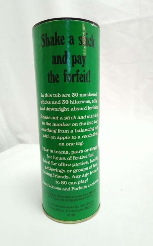Vintage Christmas Forfeit game
