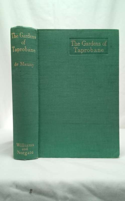 The Gardens of Taprobane by Count de Mauny Talvande