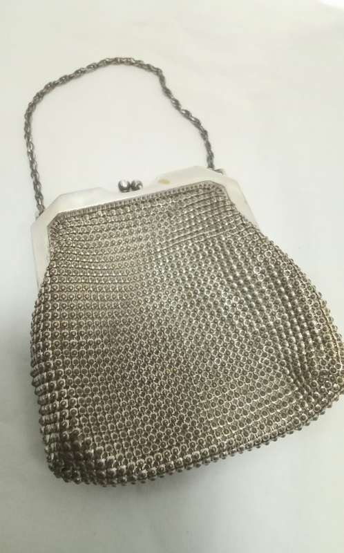 Vintage Whiting and Davis Mesh purse