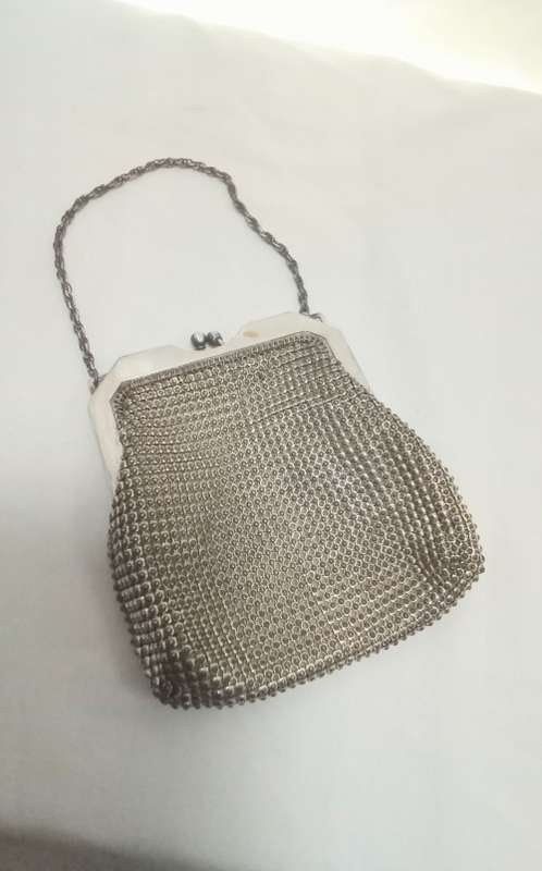 Vintage Whiting and Davis Mesh purse
