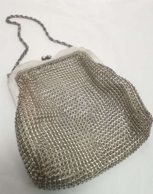 Vintage Whiting and Davis Mesh purse