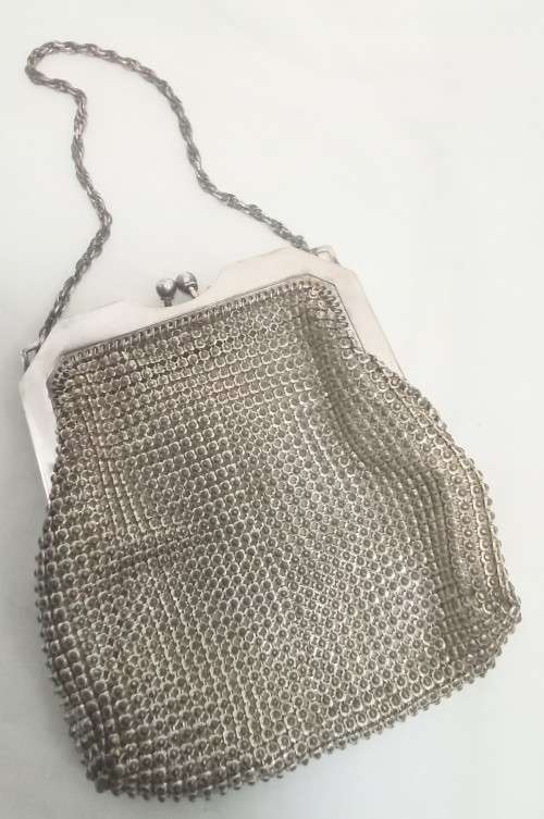 Vintage Whiting and Davis Mesh purse