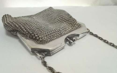 Vintage Whiting and Davis Mesh purse