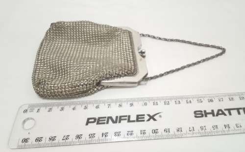 Vintage Whiting and Davis Mesh purse