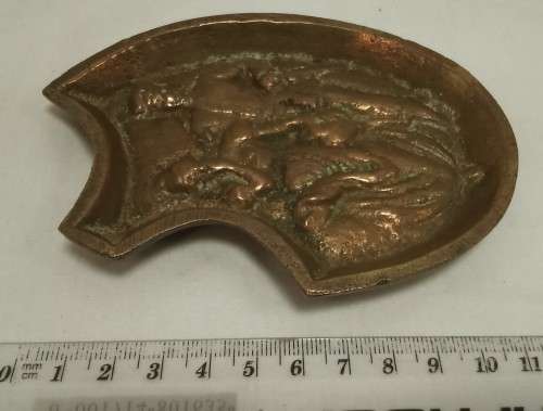 Lovely vintage brass ashtray