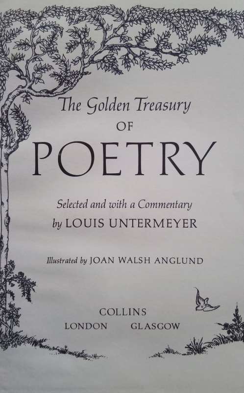 The Golden treasury of Poetry Louis Untermeyer