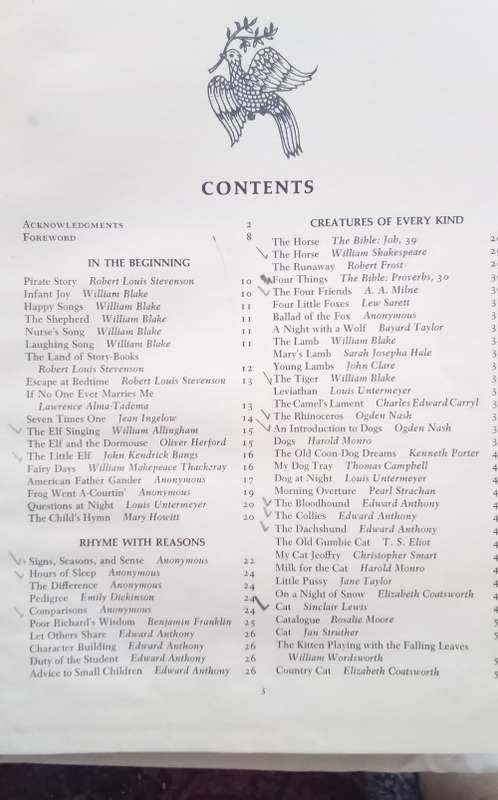The Golden treasury of Poetry Louis Untermeyer