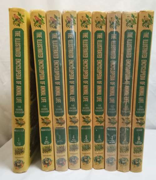 Mammals: New Illustrated Animal Kingdom 1961 Volume 1-9