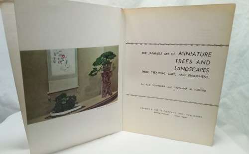 The Japanese art of miniature trees and Landscapes by Yuji Yoshimura & GM Halford