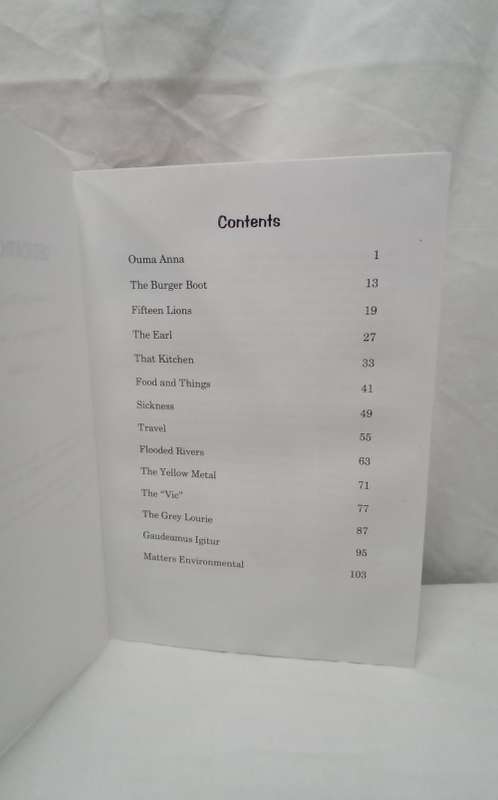 My Mother`s Kitchen was a Baobab - Ben Bezuidenhout Signed copy.