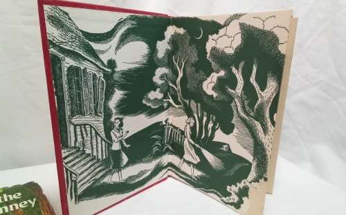 Nancy Drue - The clue of the leaning Chimney by Carolyn Keene 1949 First Edition