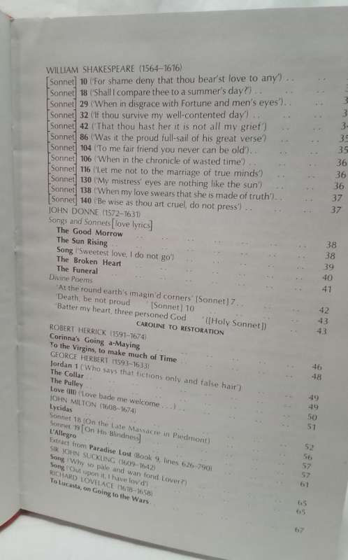 The Living Tradition: an anthology of English Verse 1340-1940 Tyfield, Nicol, Rumboli 1979