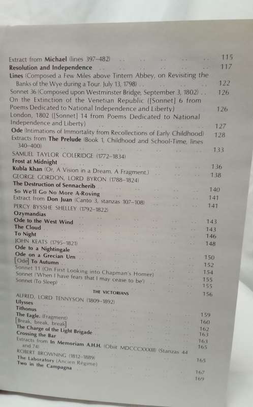 The Living Tradition: an anthology of English Verse 1340-1940 Tyfield, Nicol, Rumboli 1979