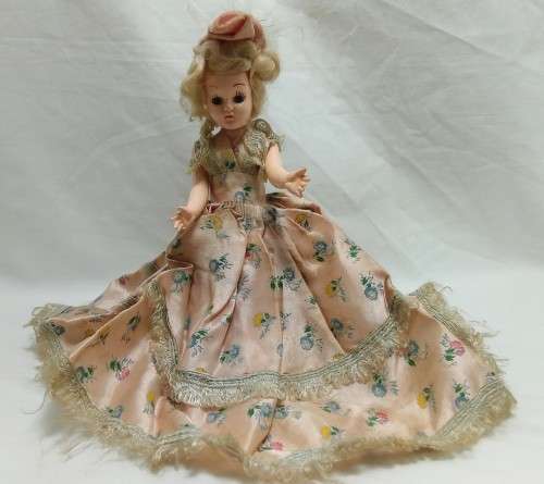 Beautiful vintage "sleepy eye" fashion doll with original dress