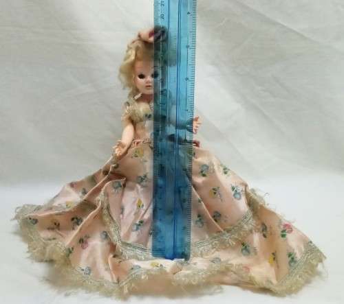 Beautiful vintage "sleepy eye" fashion doll with original dress