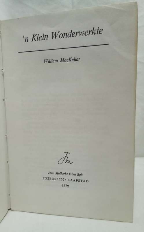 `n Klein Wonderwerkie - William MacKellar (1979)