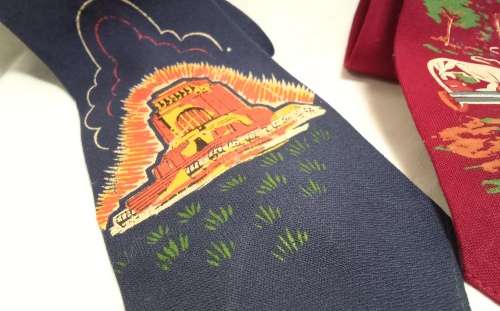 Three collectable Africana vintage ties - Voortrekker/Great trek