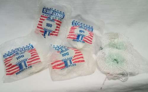 10 Vintage Starking 100pc gas mantles