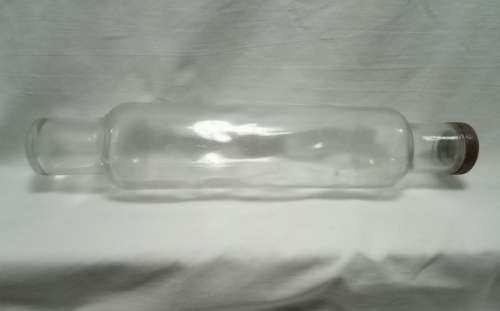 Lovely vintage glass rolling pin