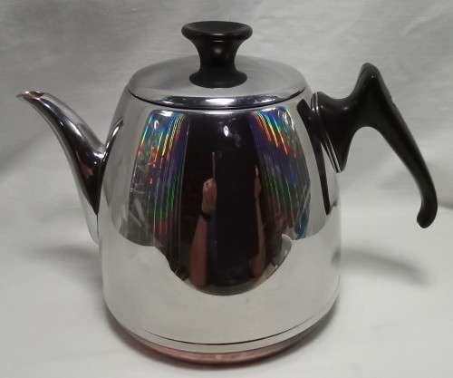 Vintage Stainless steel Polaris stove top kettle