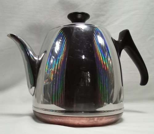 Vintage Stainless steel Polaris stove top kettle