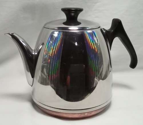 Vintage Stainless steel Polaris stove top kettle