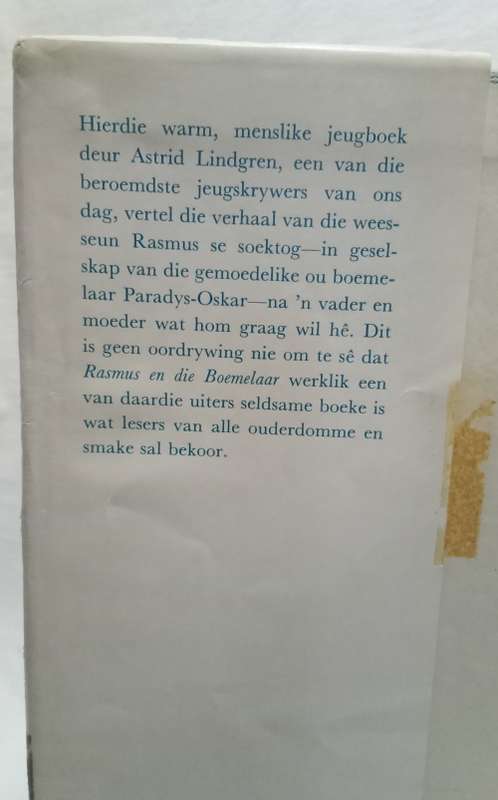 Rasmus en die Boemelaar / Astrid Lindgren