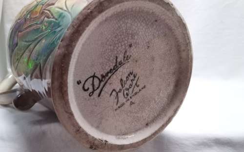 Magnificent vintage Dovedale Falcon ware Jug/Vase
