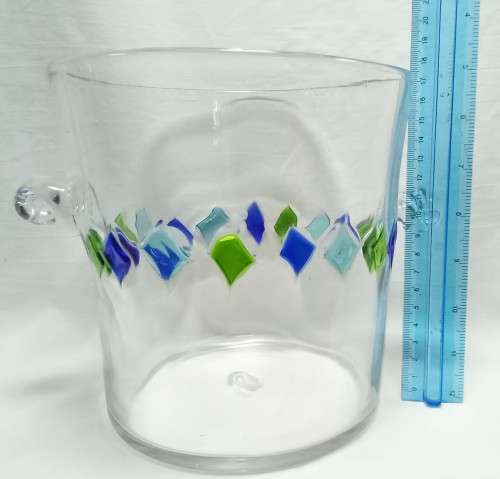 Beautiful glass ice bucket/wine cooler