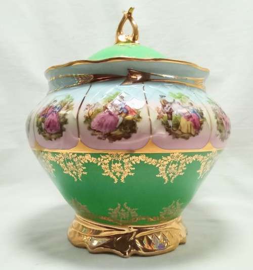 Exquisite heavily gilded soup tureen from Brazil
