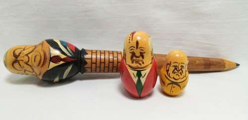Interesting political character Matryoshka pencil