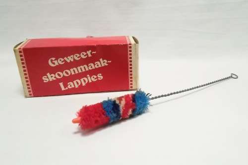 Vintage gun cleaning products