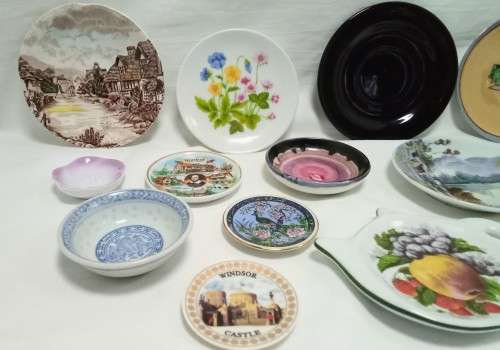 Gorgeous collection of small/miniature decorative plates