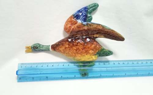 Two Vintage flying mallard ducks - no maker`s mark