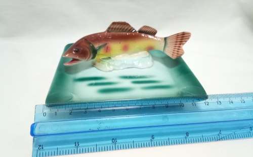 Lovely vintage ashtray with fish