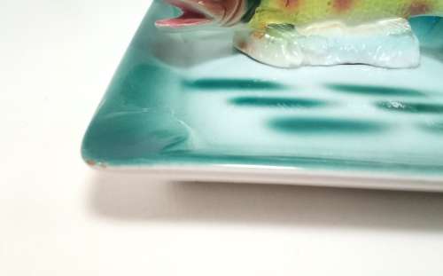Lovely vintage ashtray with fish