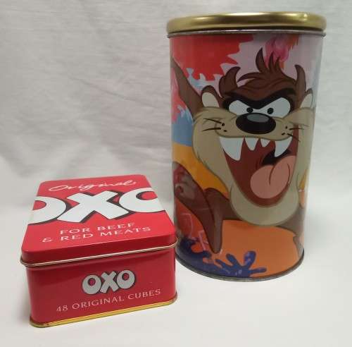 Two lovely collectable tins