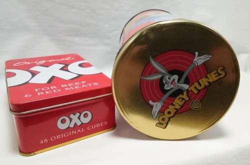 Two lovely collectable tins