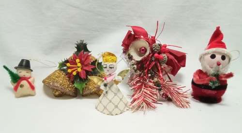 Cute authentic vintage Christmas fun pieces