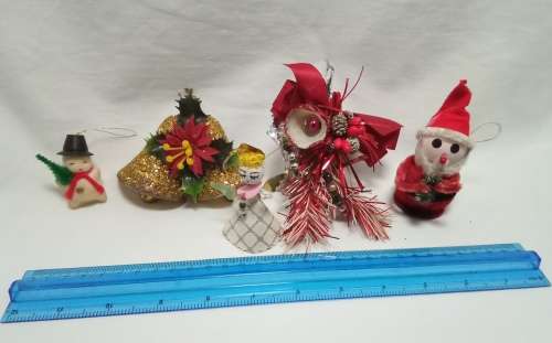 Cute authentic vintage Christmas fun pieces