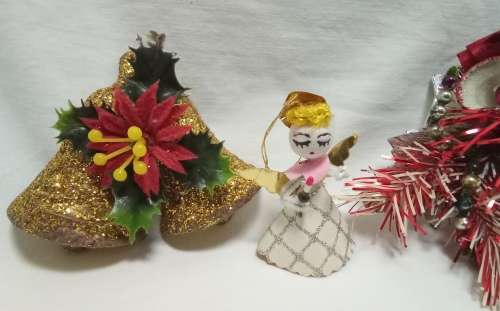 Cute authentic vintage Christmas fun pieces