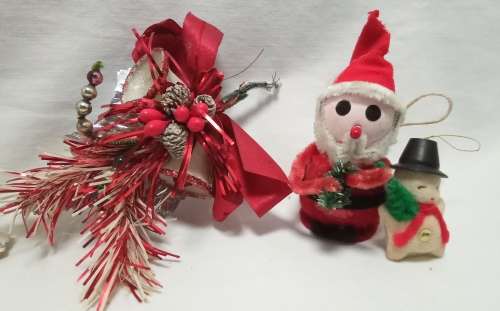 Cute authentic vintage Christmas fun pieces