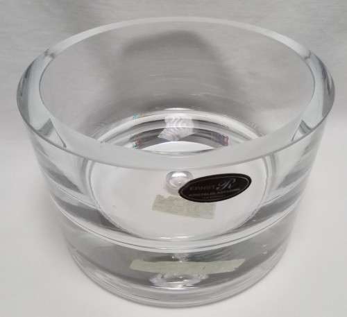 Magnificent Ernst Rosenthal Kristalglas Bowl - 3kgs of crystal glass!