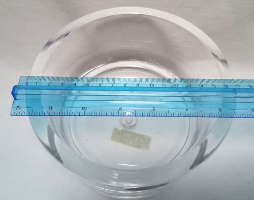 Magnificent Ernst Rosenthal Kristalglas Bowl - 3kgs of crystal glass!