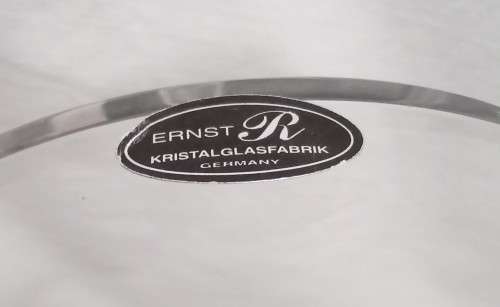 Magnificent Ernst Rosenthal Kristalglas Bowl - 3kgs of crystal glass!