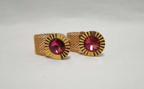 Stunning vintage gold dress jewellery cufflinks