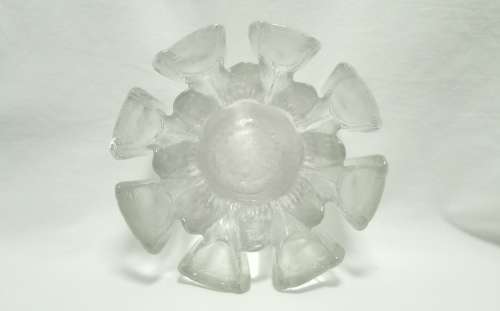 Vintage Humppila (Finland) Art glass bowl