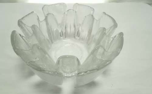 Vintage Humppila (Finland) Art glass bowl