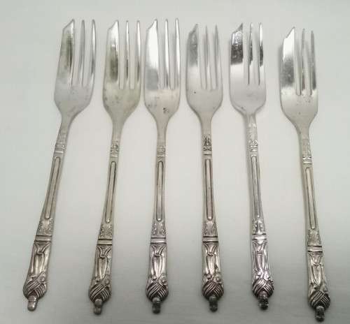 Six Apostle Cake forks