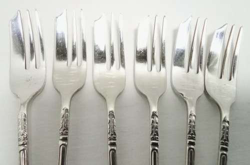 Six Apostle Cake forks